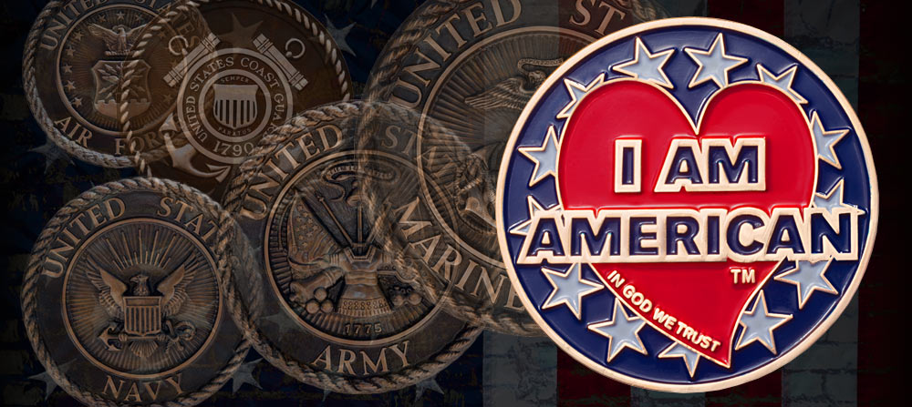 Order the I Am American Pin